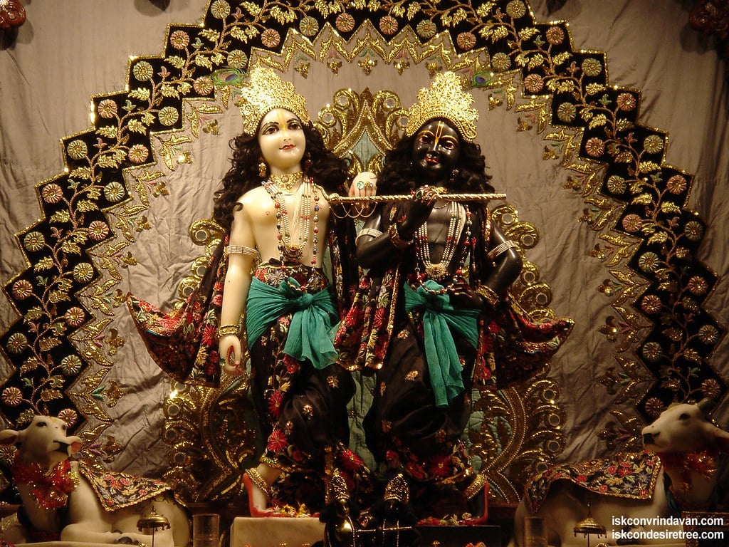Sri Sri Krishna Balaram Wallpaper 097 View above wallpap Flickr 1024x768