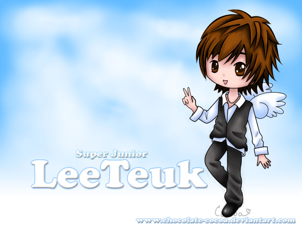 Angel Leeteuk Wallpaper By Chocolate Cocoa