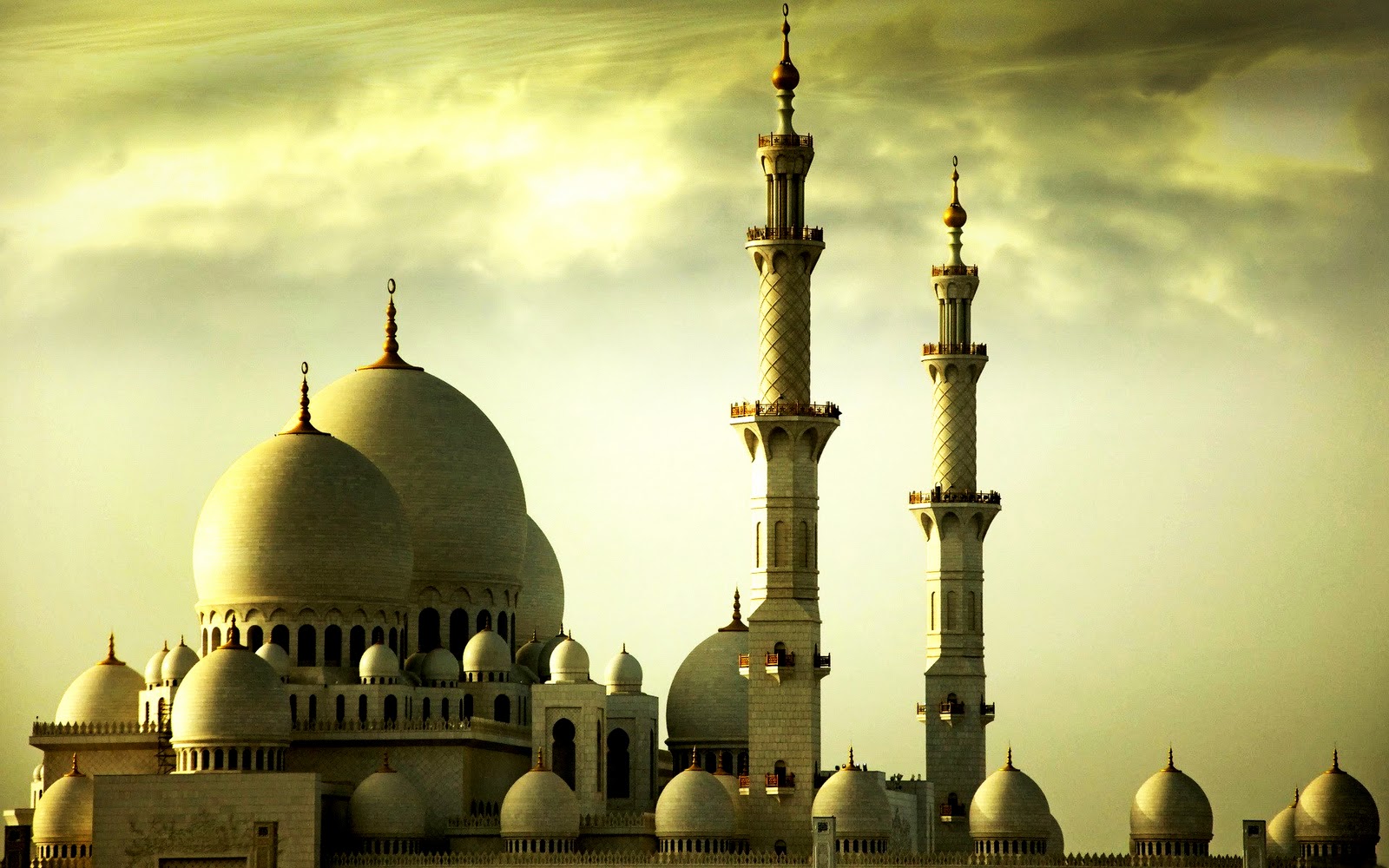 Islamic Architecture HD Mosque Wallpaper Background
