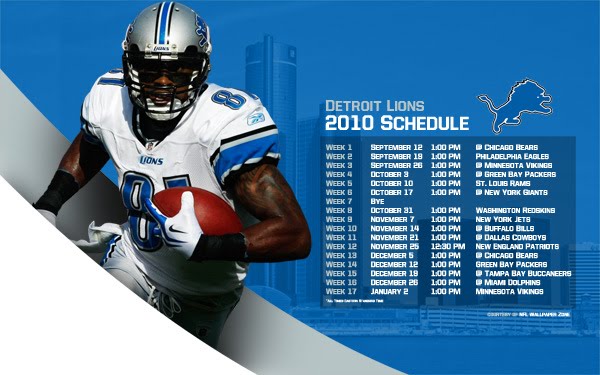 Wallpaper Zone Detroit Lions Schedule Calvin Johnson