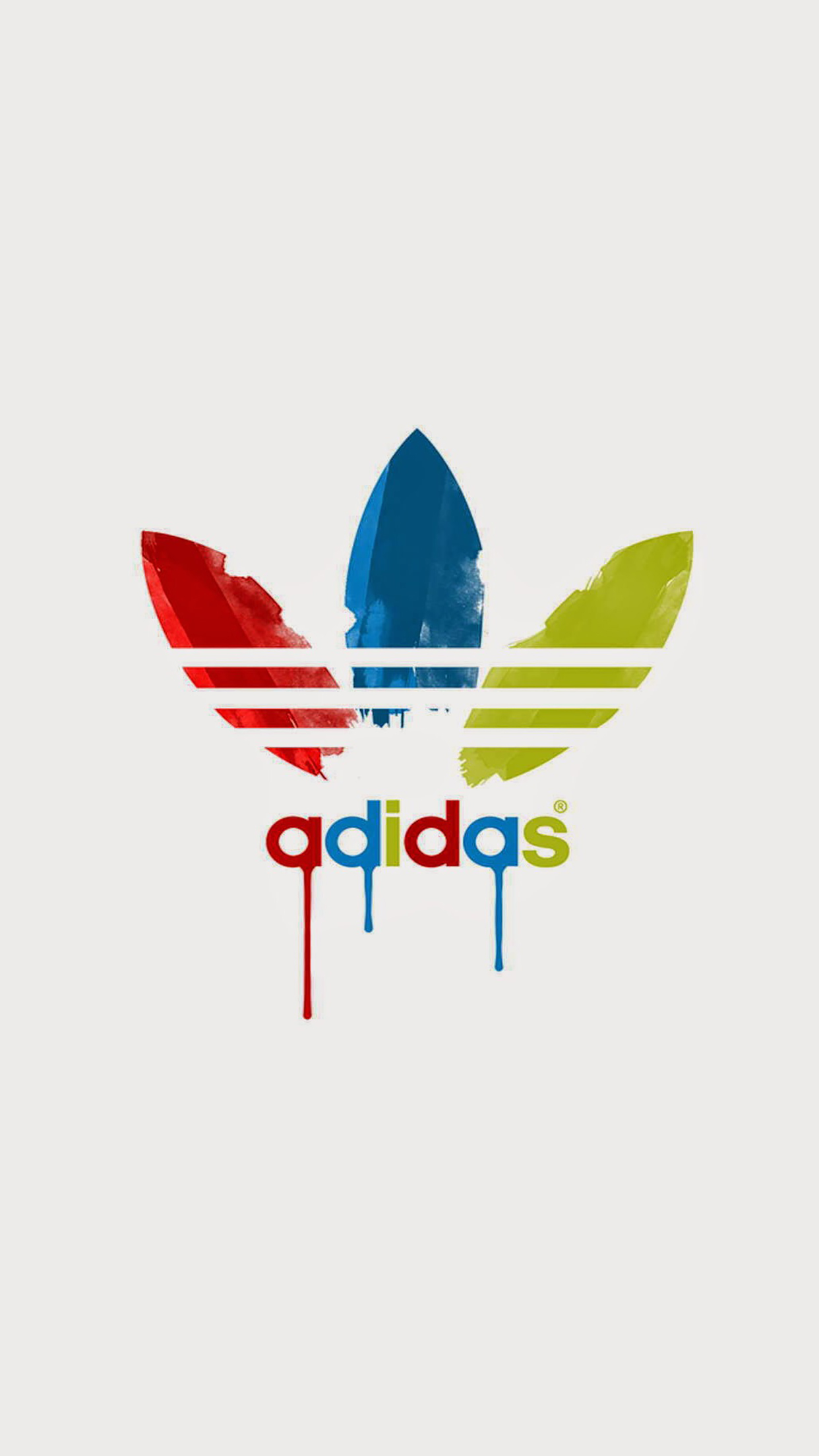Adidas Logo Painted