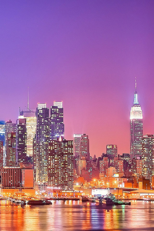 Free Download New York Skyline Iphone Wallpaper Hd 640x960 For Your Desktop Mobile Tablet Explore 50 New York Wallpaper For Iphone New York City Wallpaper Widescreen New York Wallpaper