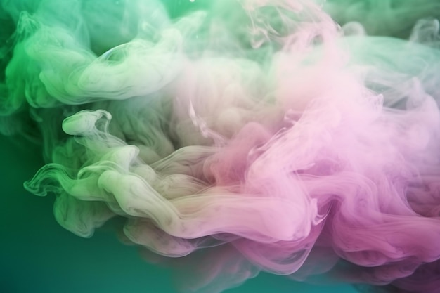 Colorful Smoke Background For Wallpaper