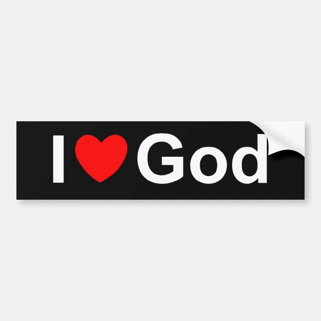 I Love God Wallpaper