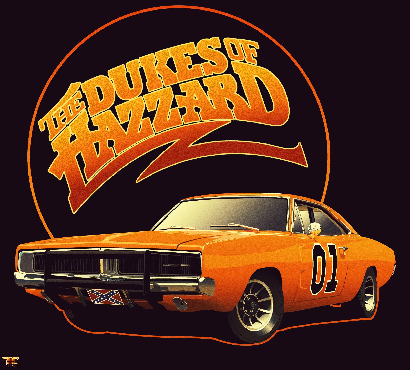 General Lee Dukes Hazzard Dodge Charger Muscle Hot Rod