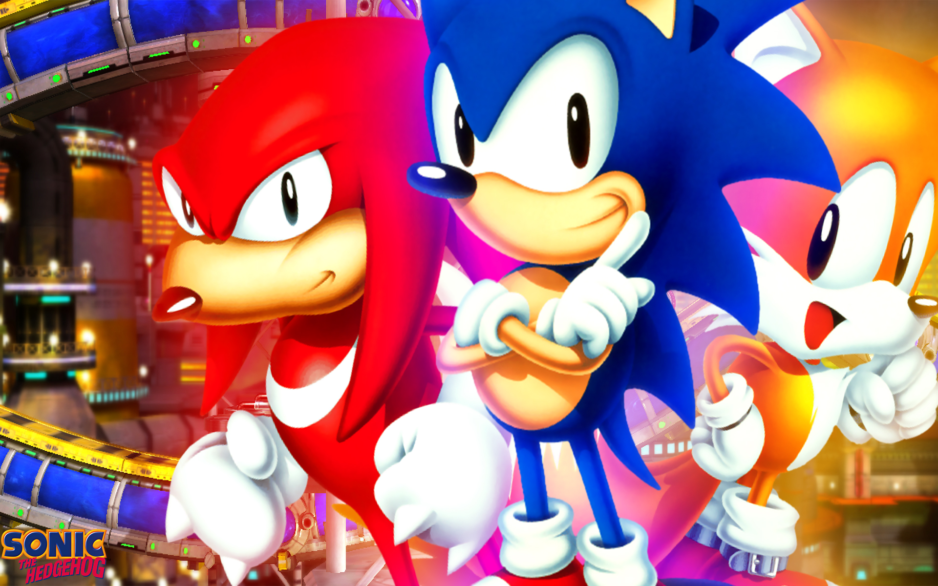 Sonic Background Wallpaper