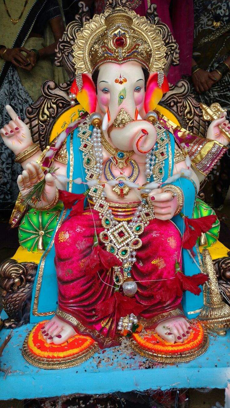 Shree Ganesh Vishrjan Wallpaper