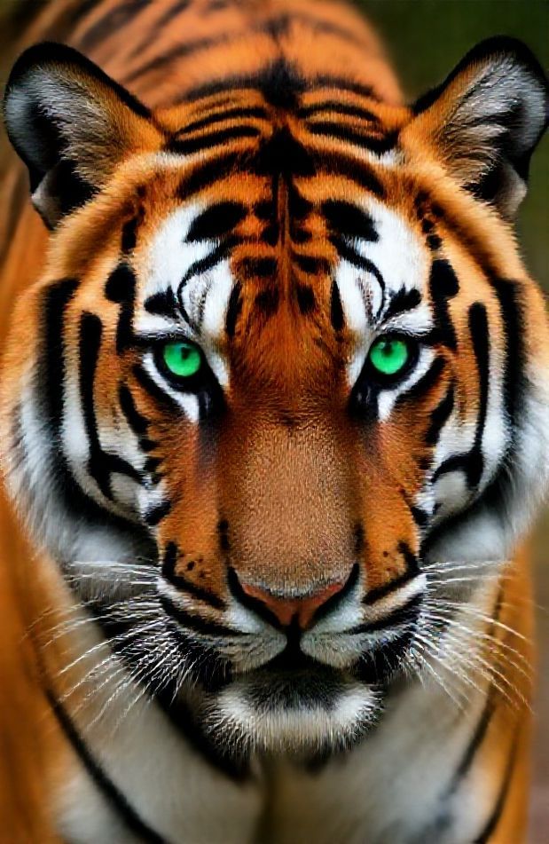 Angry Tiger Eyes Wallpaper