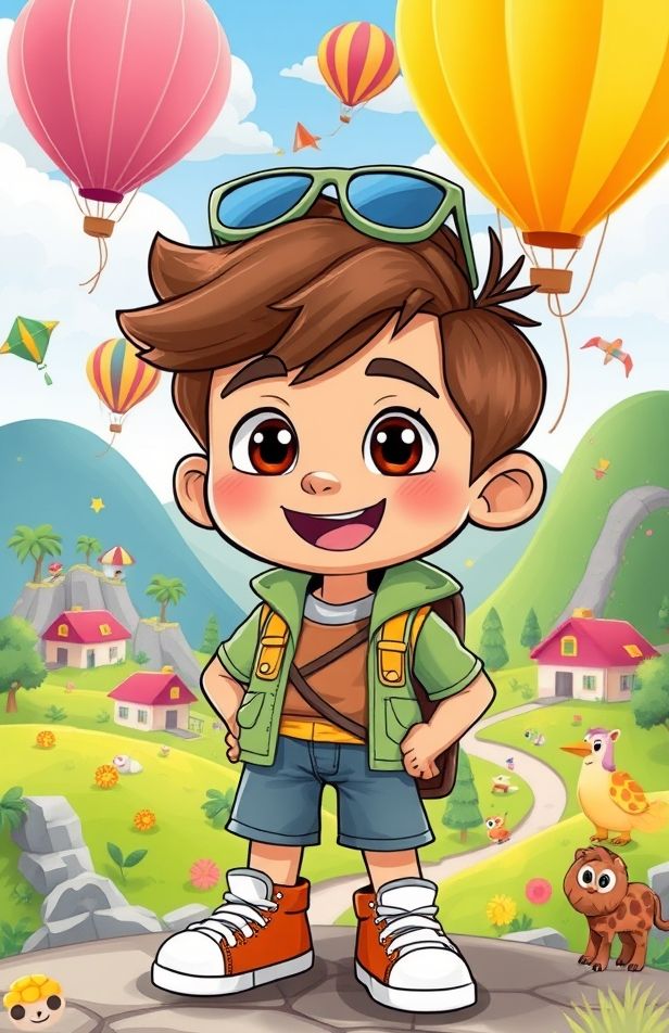 Cartoon Boy Wallpaper