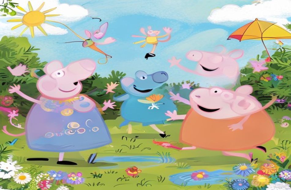Peppa Pig Hd Wallpaper