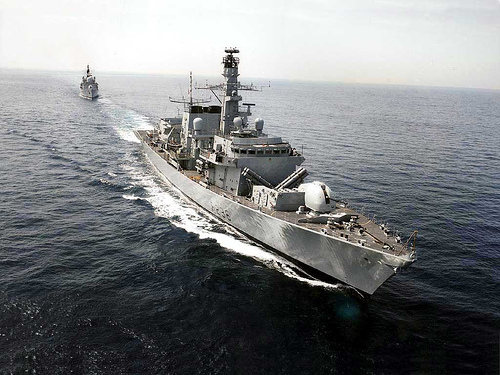 Navy Ship Royal Destroyer Wallpaper
