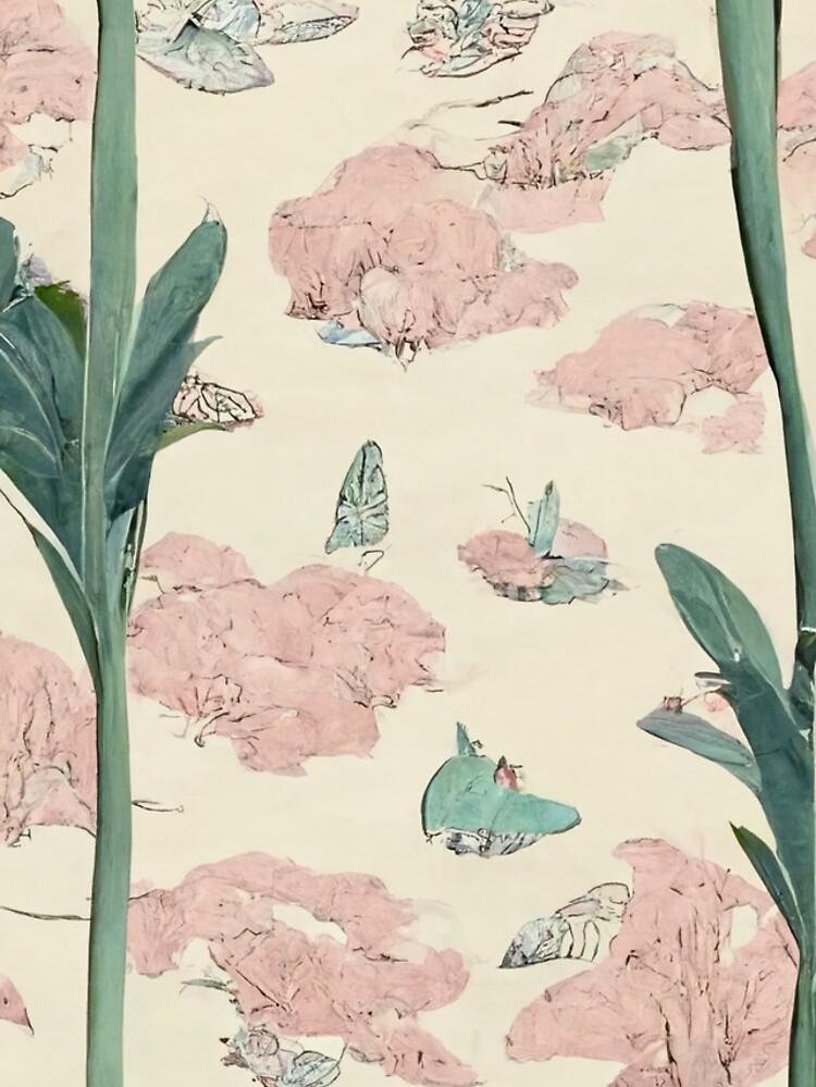 Studio Ghibli Style Wallpaper Pattern iPhone Case By