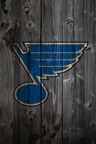 St Louis Blues Wood iPhone Background Photo Sharing