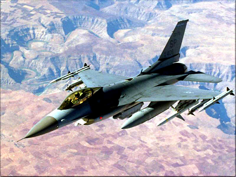 Jet F16 Wallpaper Background