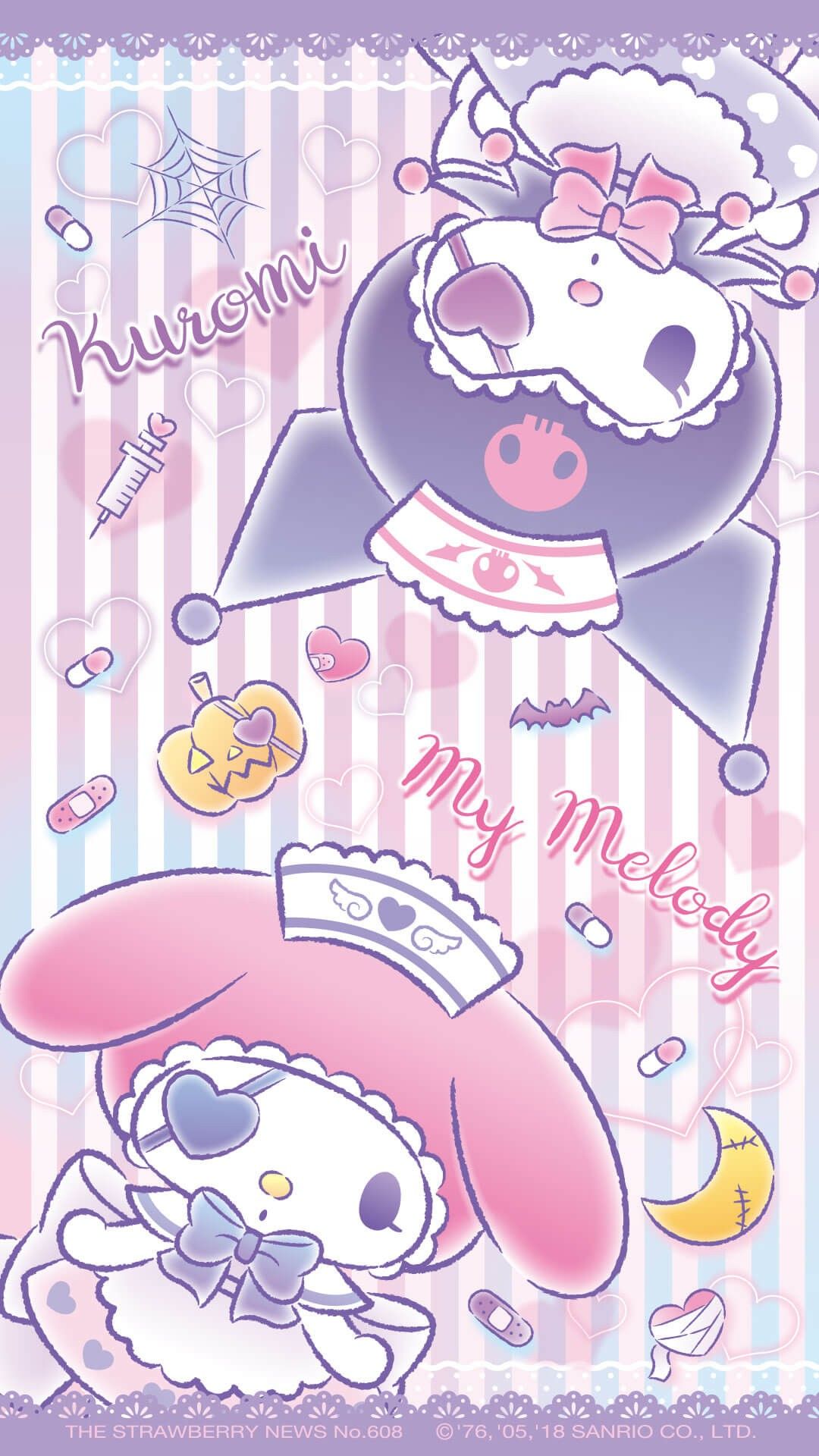 Kuromi et Melody Sanrio Wallpaper Hello kitty bilder Poster