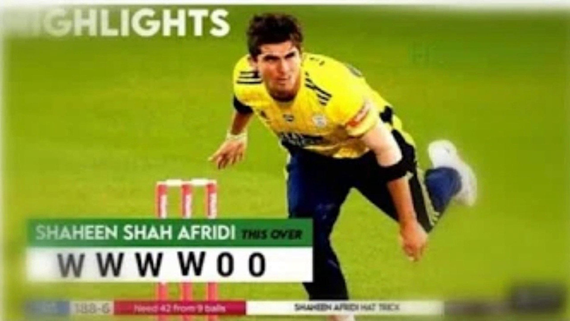 Shaheen Shah Afridi Took Wickets On Balls During County