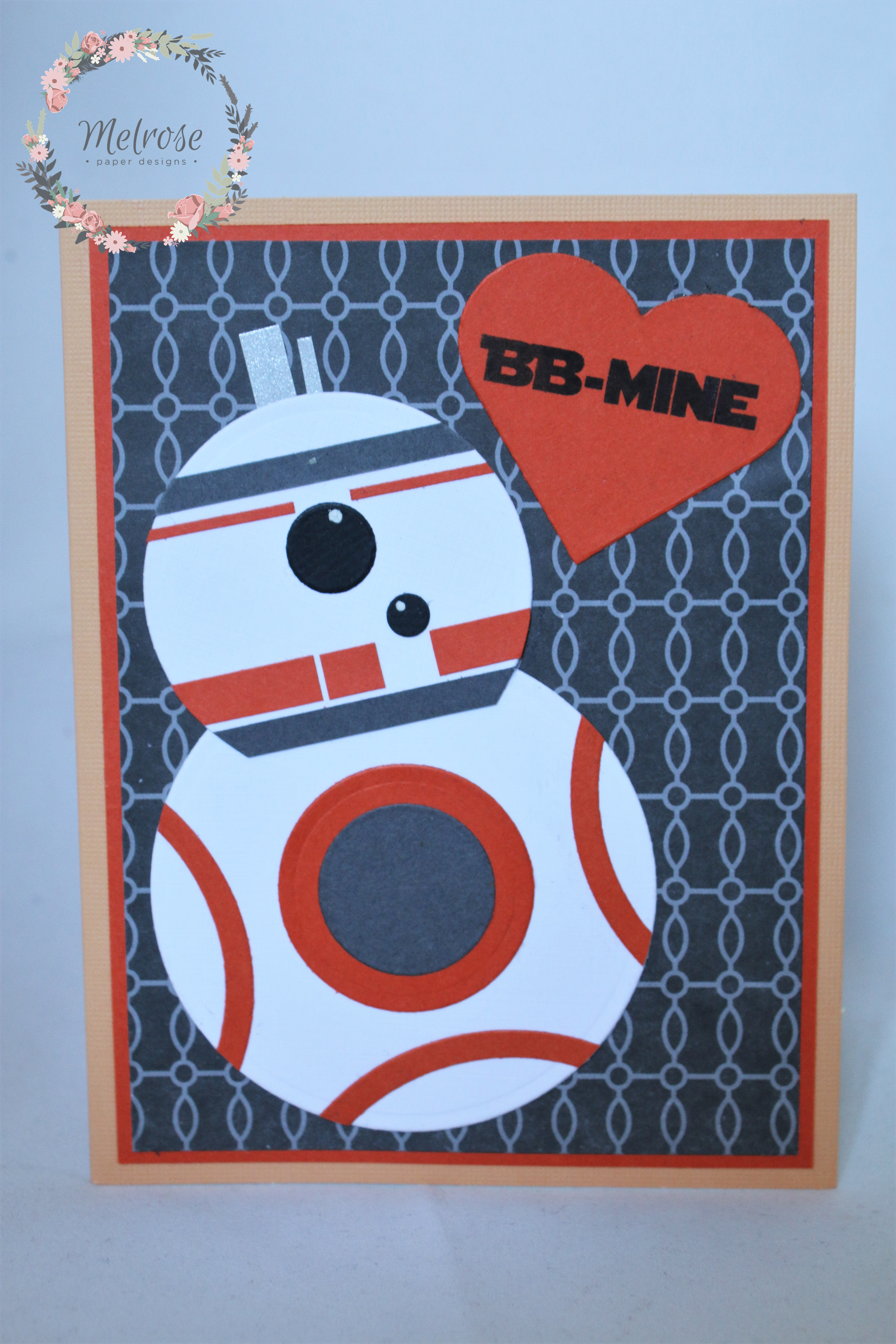 Bb Star Wars Valentine S Day Card Blank Inside And Envelope