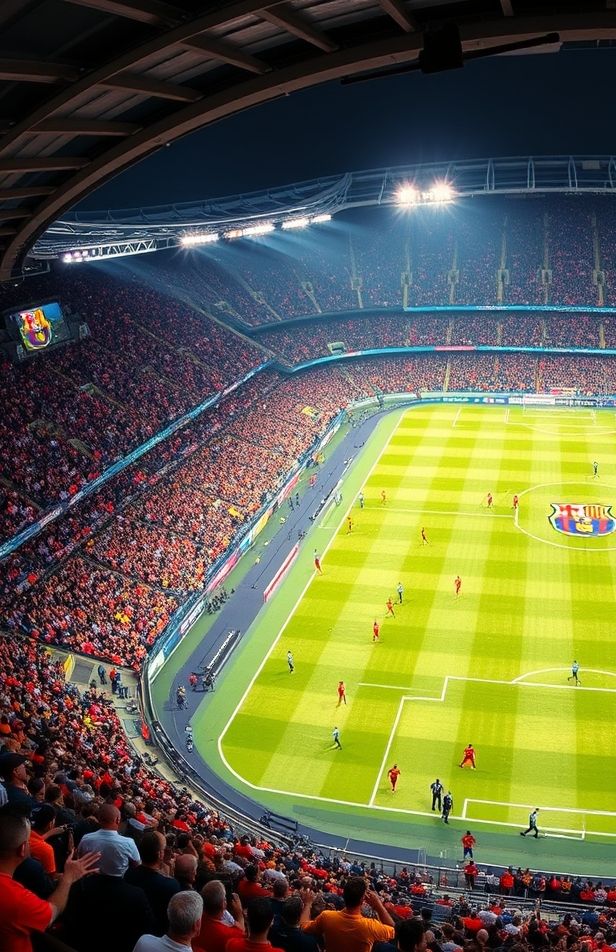 HD Soccer Stadium Wallpaper