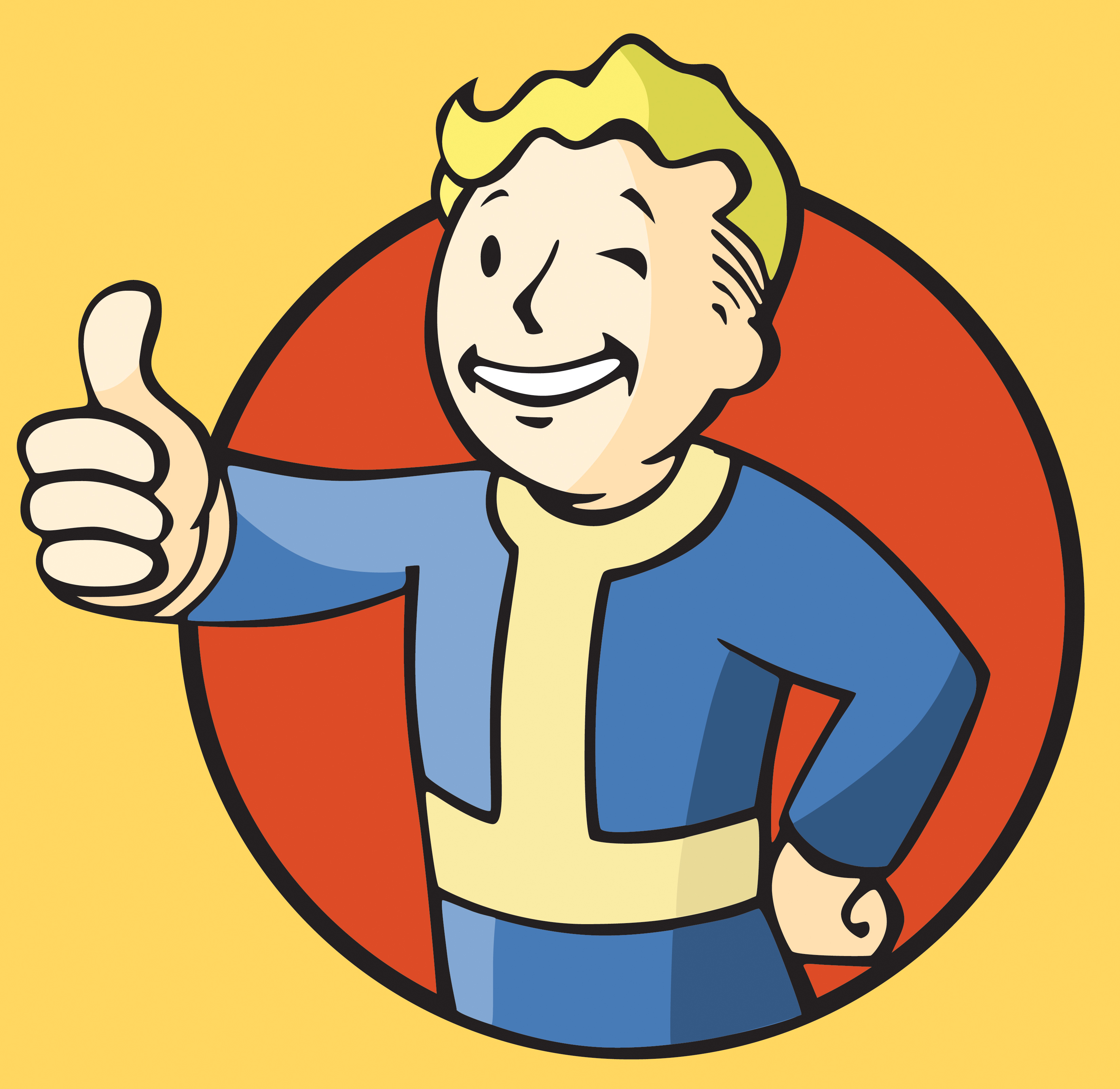 Vault Boy Vector By Bawarner