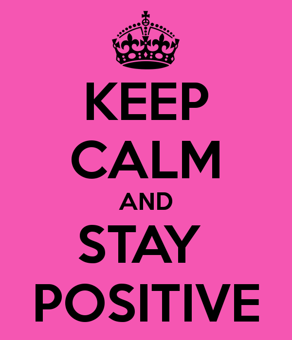Keep Calm And Stay Positive Carry On Image Generator