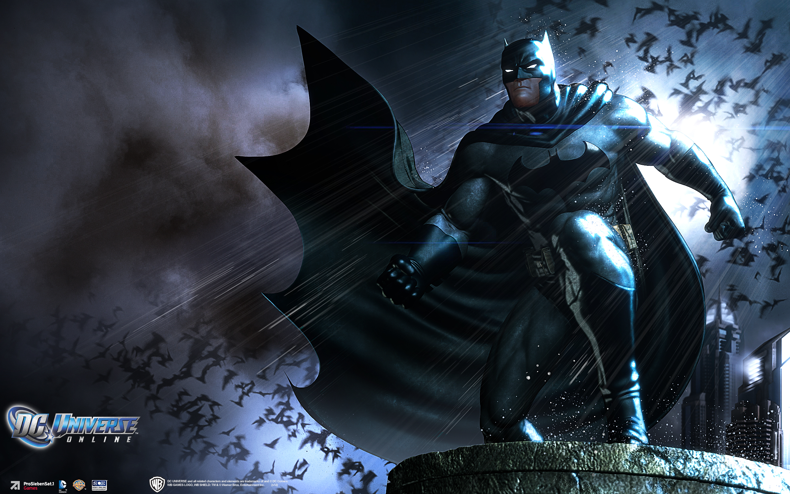 Dc Universe Online D C Superhero Ics Batman Wallpaper Background