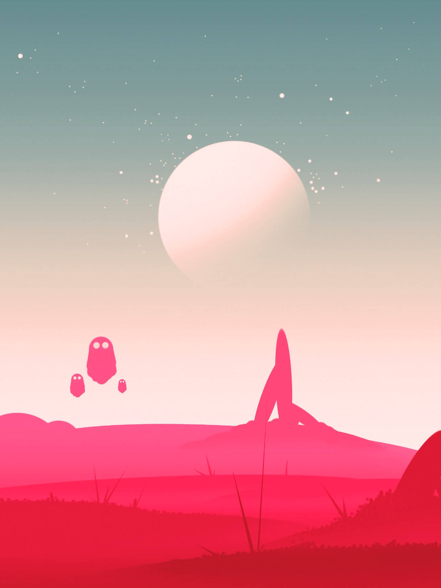 Ghost Aesthetic Wallpaper