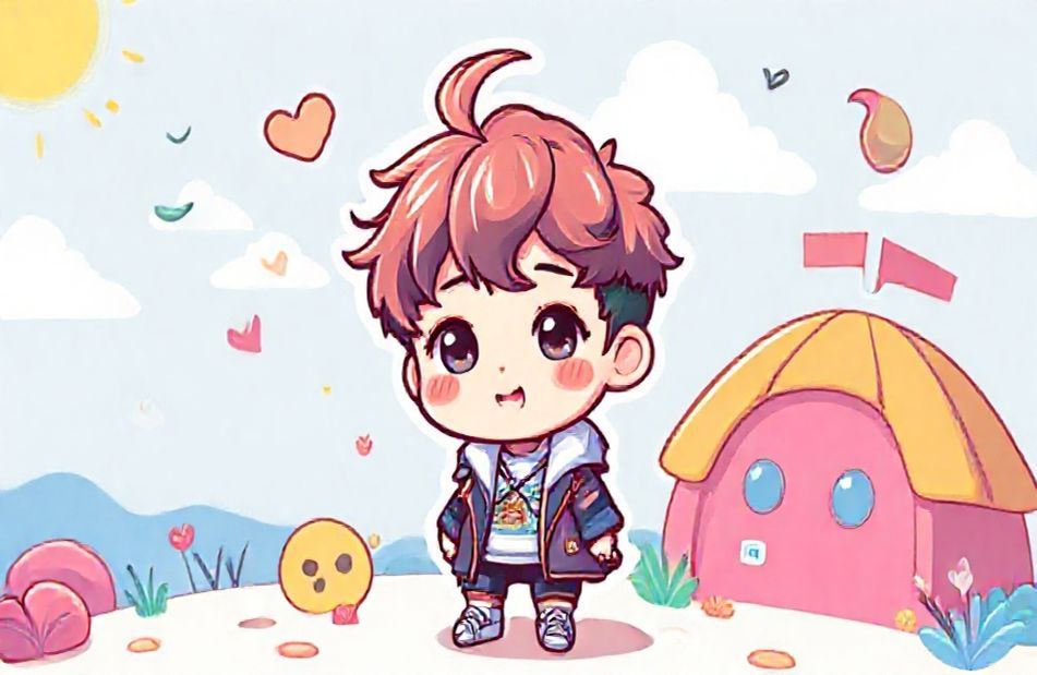 Jungkook Chibi Wallpaper