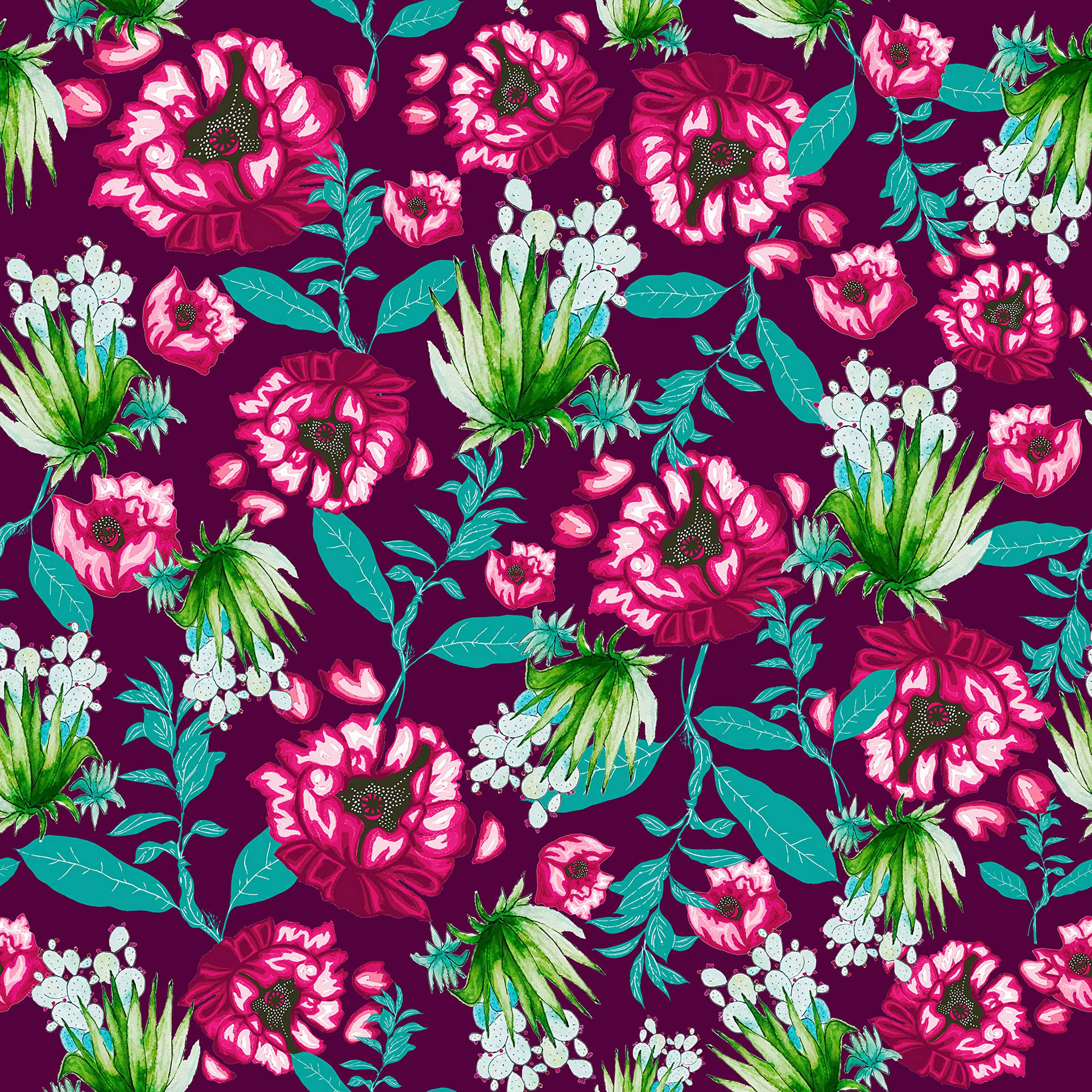 Floral Textured Pattern 1kkpe6m901qhfwu6 Wallpaper