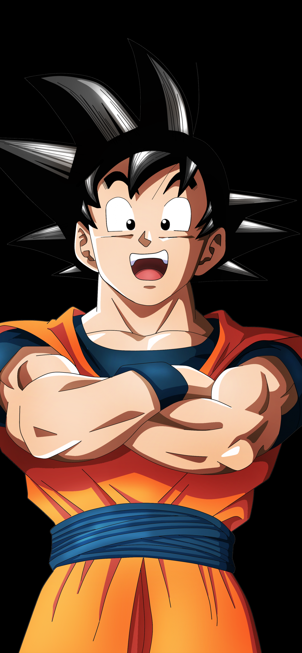 Dragon Ball Super Goku Amoled 8k Wallpaper