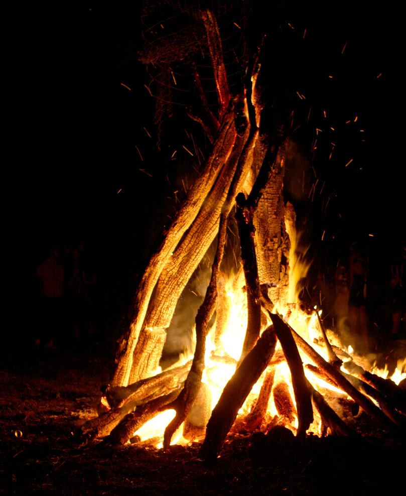 Bonfire By Manaphoto Stock