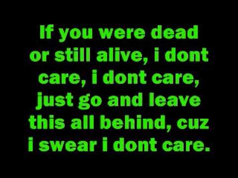I Don T Care By Apocalyptica With Lyrics