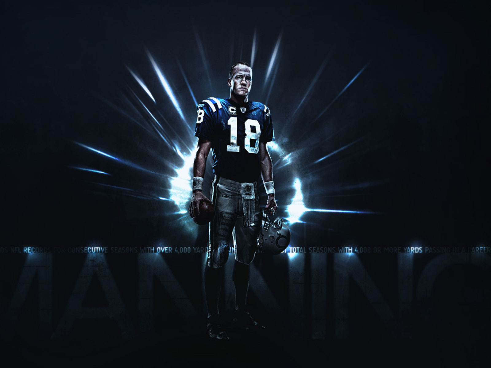 Nfl Peyton Manning Indianapolis Colts HD Wallpaper Full Size