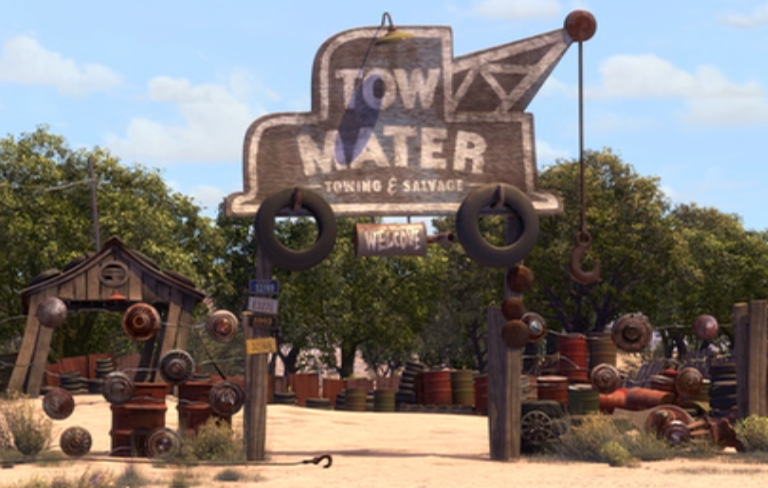 Tow Mater Towing Salvage Disneywiki