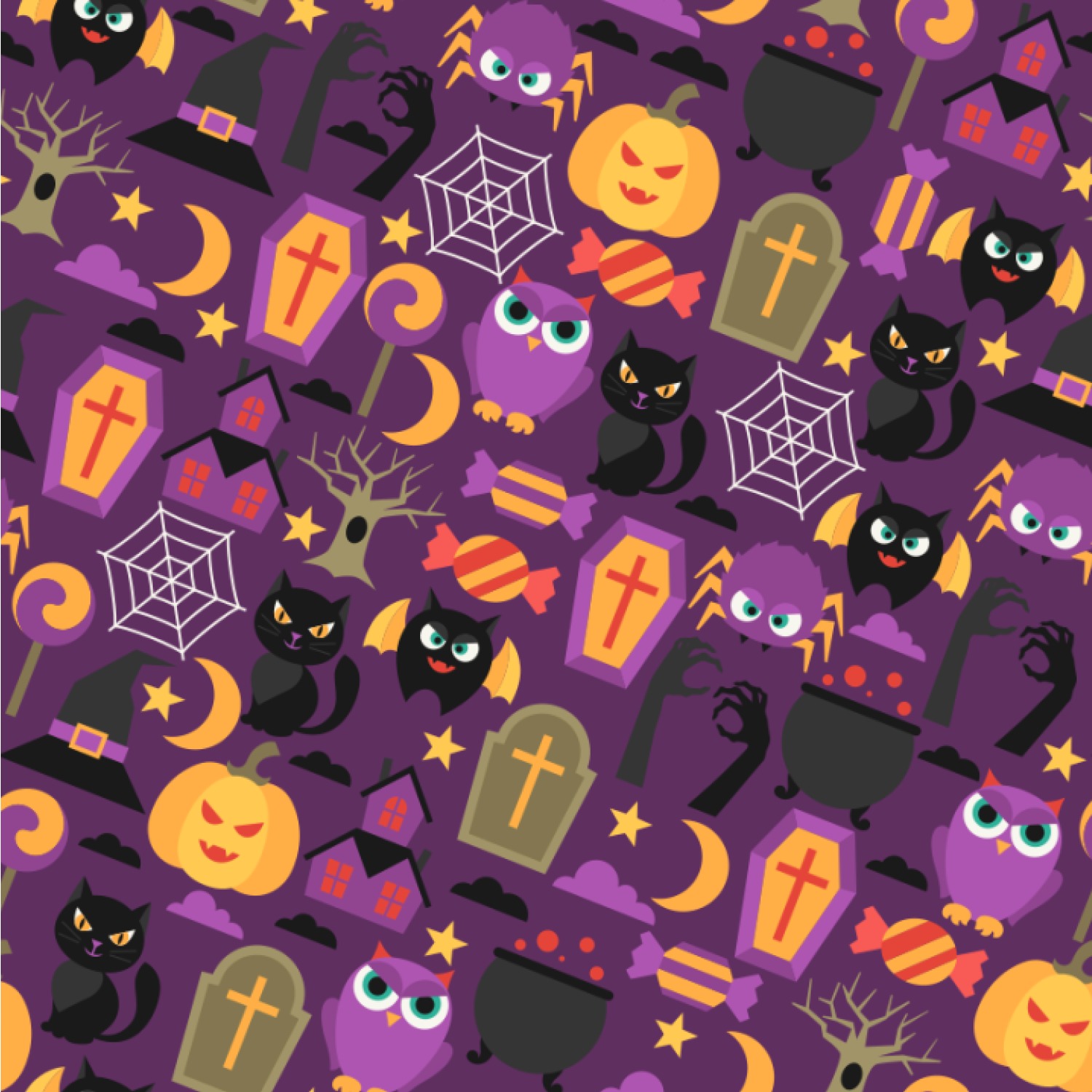 🔥 [48+] Purple Halloween Wallpapers | WallpaperSafari