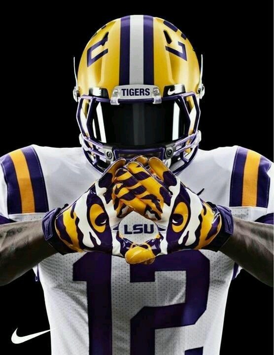 Lsu Tigers Football Gloves Cases Covers Geaux