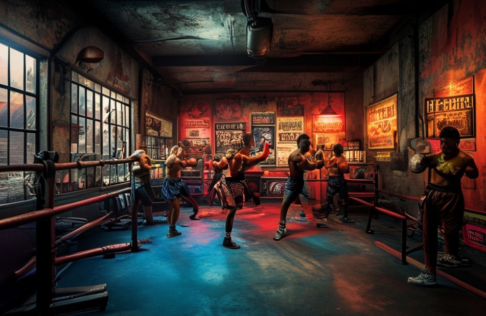 Boxing Gym Wallpaper