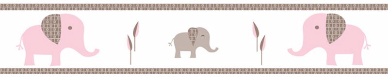 Elephant Wallpaper Border