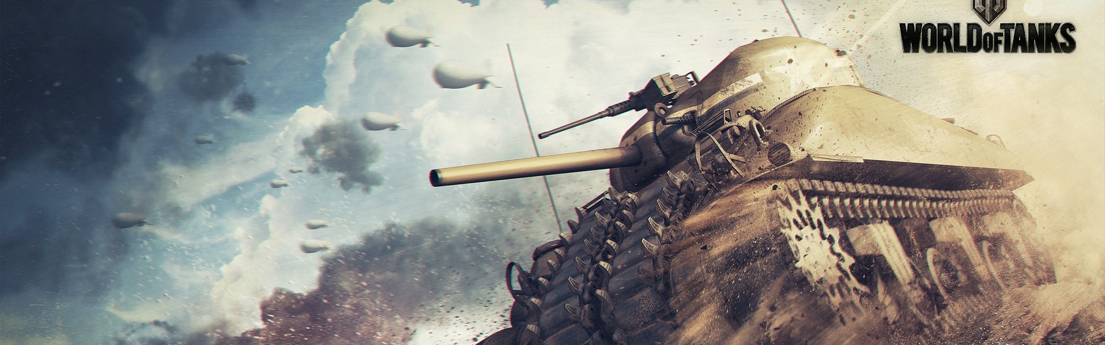 World Of Tanks Tank M4 Sherman Wallpaper Background Dual Wide