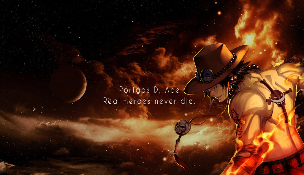 48] Ace One Piece Wallpaper on