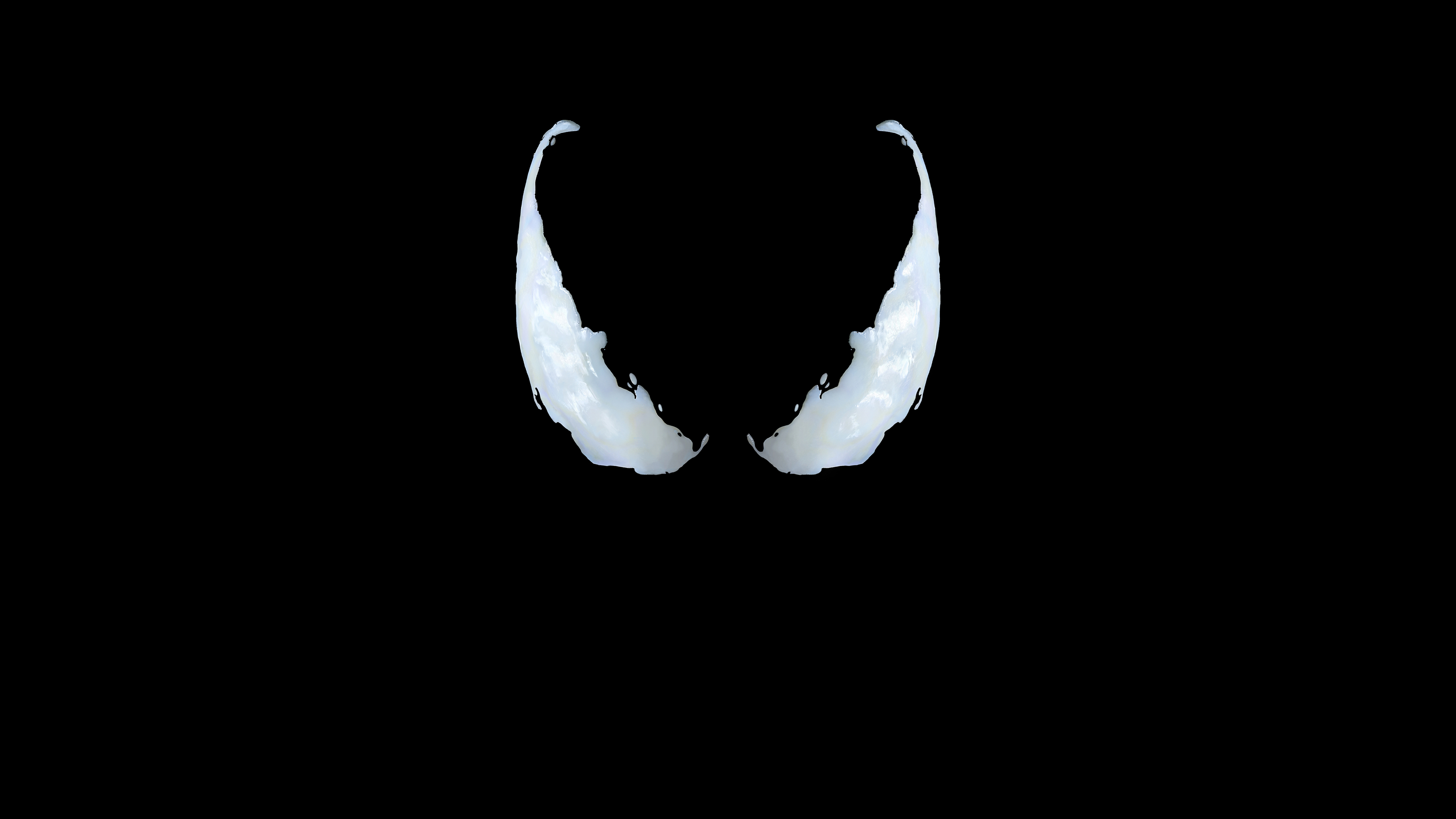Wallpaper 4k Venom Logo 8k