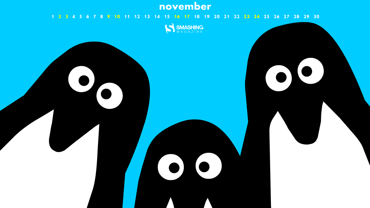 Desktop Wallpaper Calendars November
