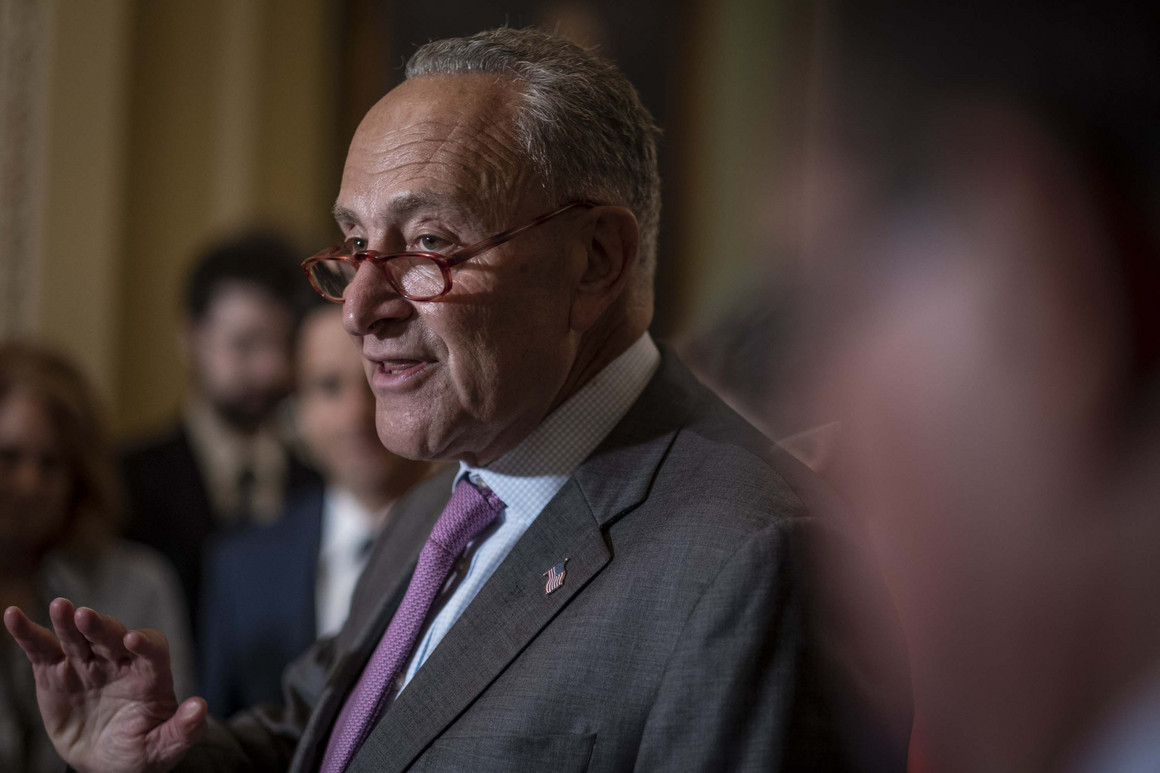 Democratic Leaders Assail Trump S Apparent Reversal On Background