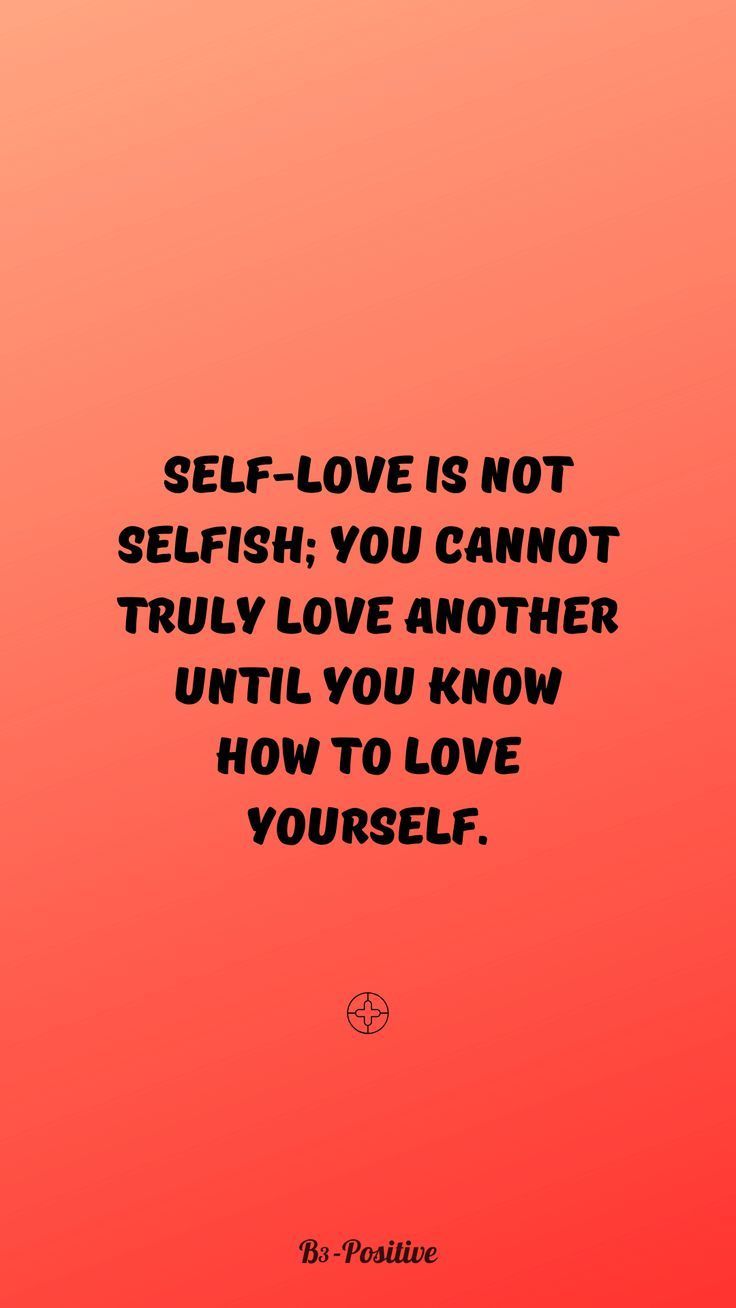 Short Self Love Quotes Phone Wallpaper