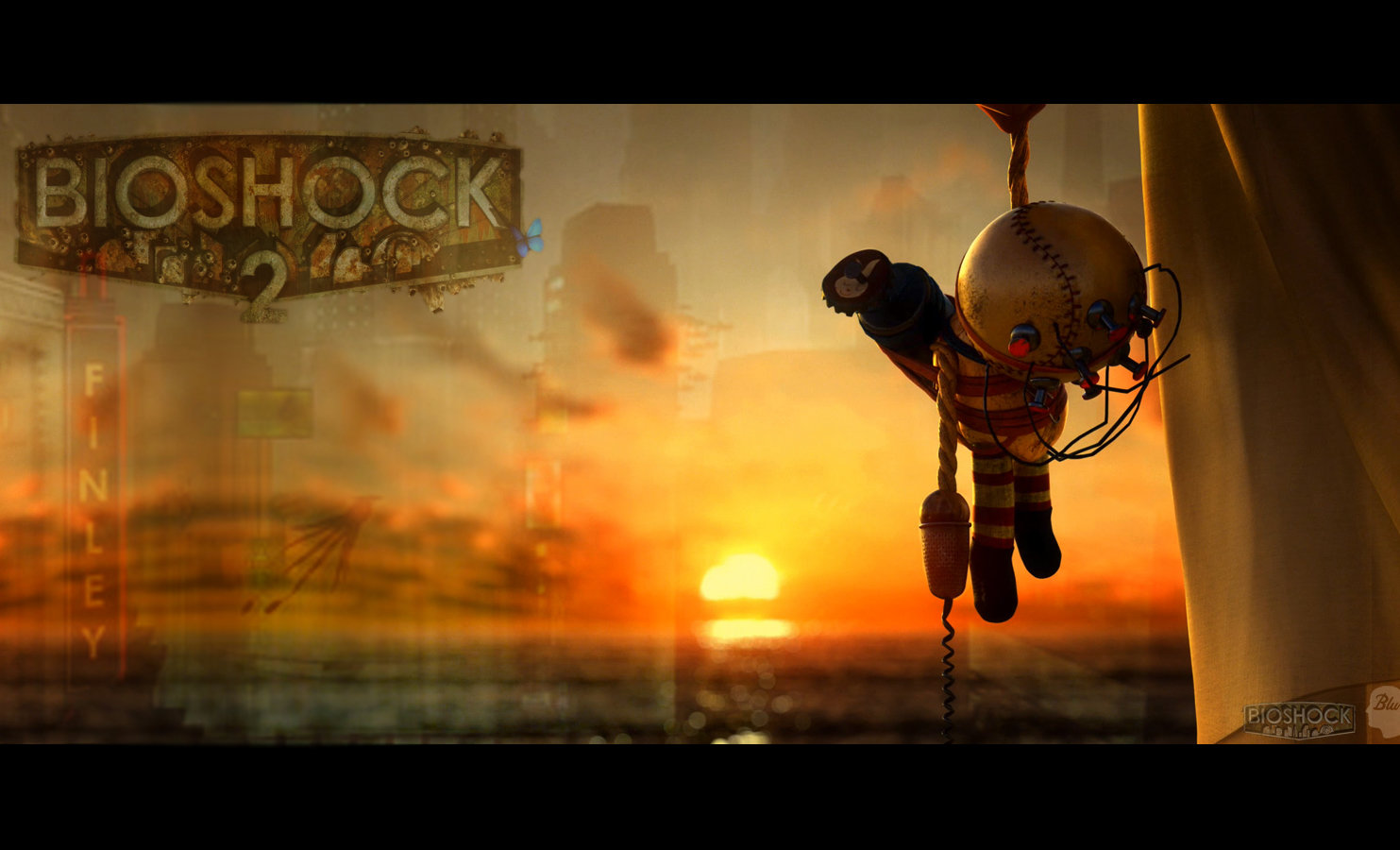 Bioshock Background By Bratchan