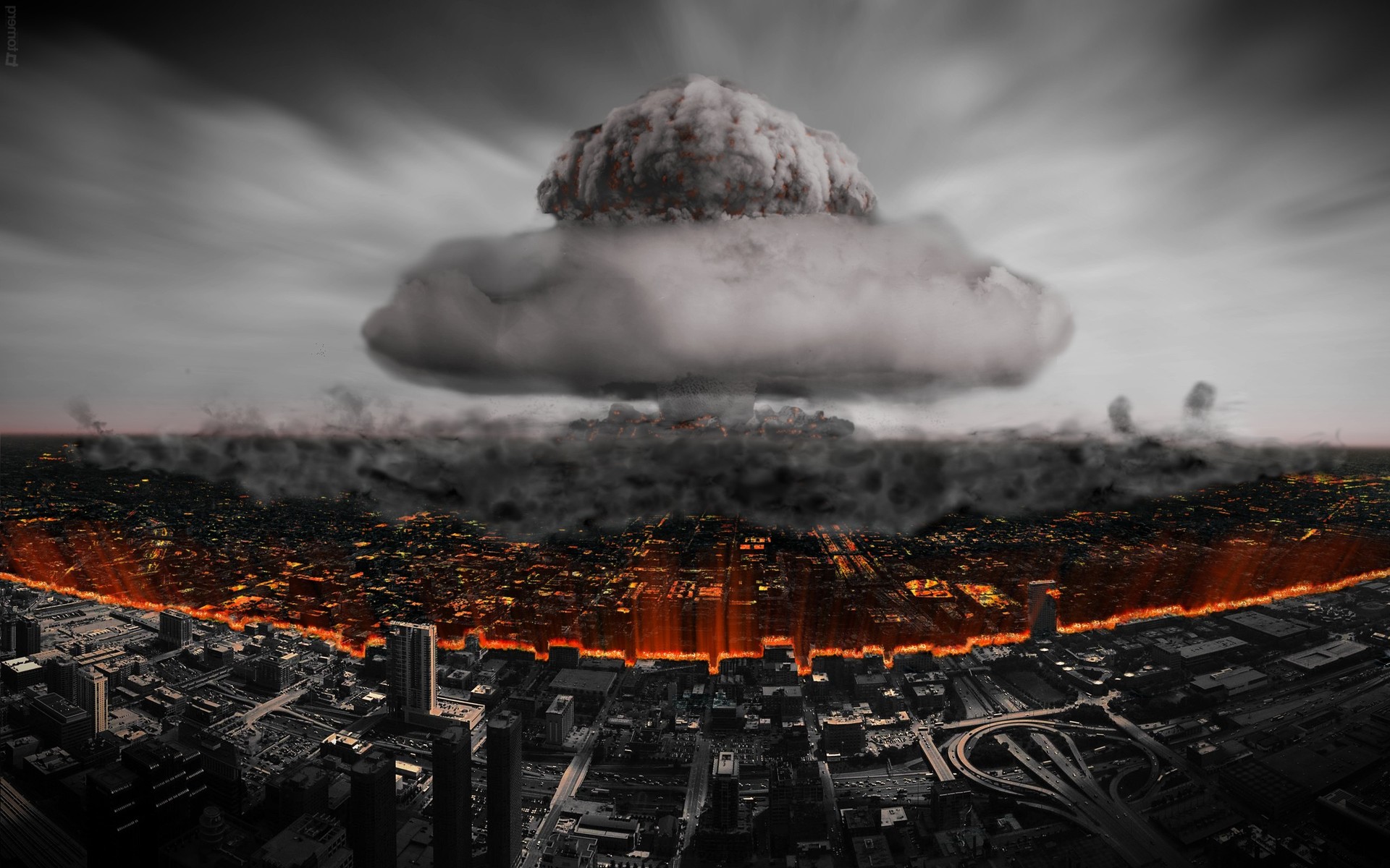 Nuclear explosion Wallpaper 3213