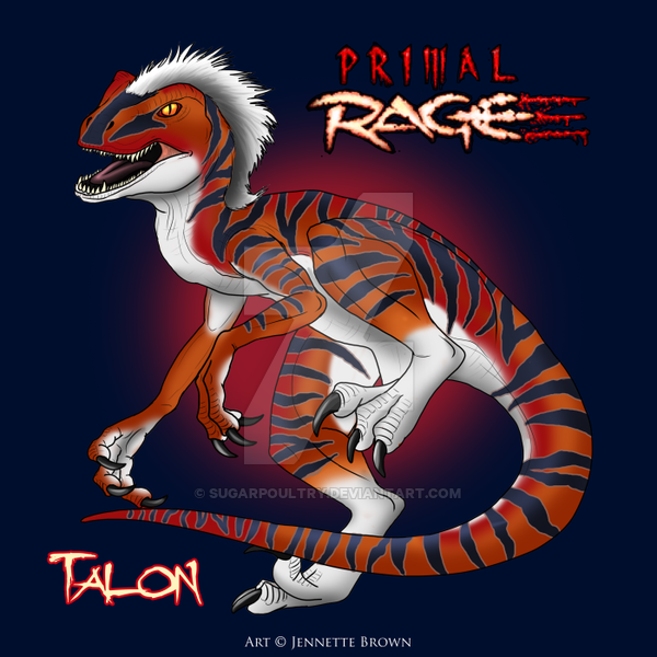 Talon Primal Rage By Sugarpoultry