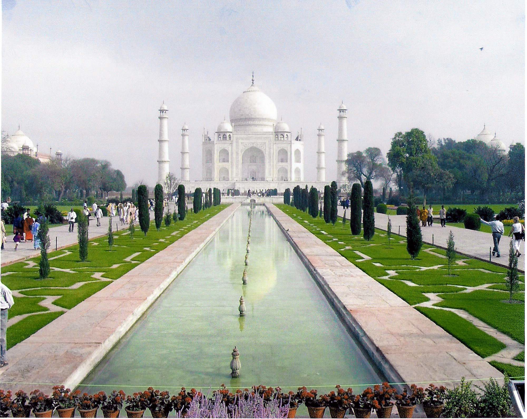 Taj Mahal Puter Wallpaper Desktop Background