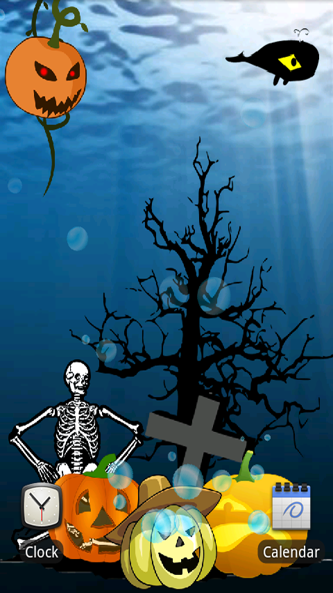 Halloween Ocean Live Wallpaper For Your Android Phone