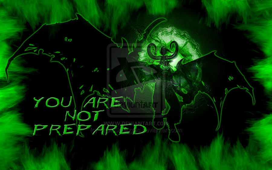 You Are Not Prepared Illidan Wow Wallpaper By Capinsquiggles On
