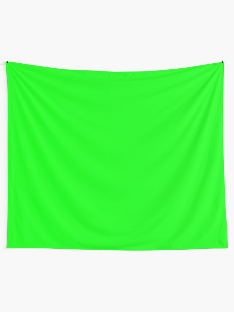 Green Screen Chroma Background For Streaming Videos Tapestry By